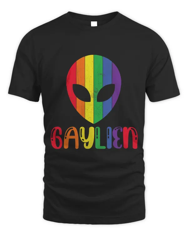 Gaylien Rainbow Alien Ufo 2LGBTQ 2Pride Month