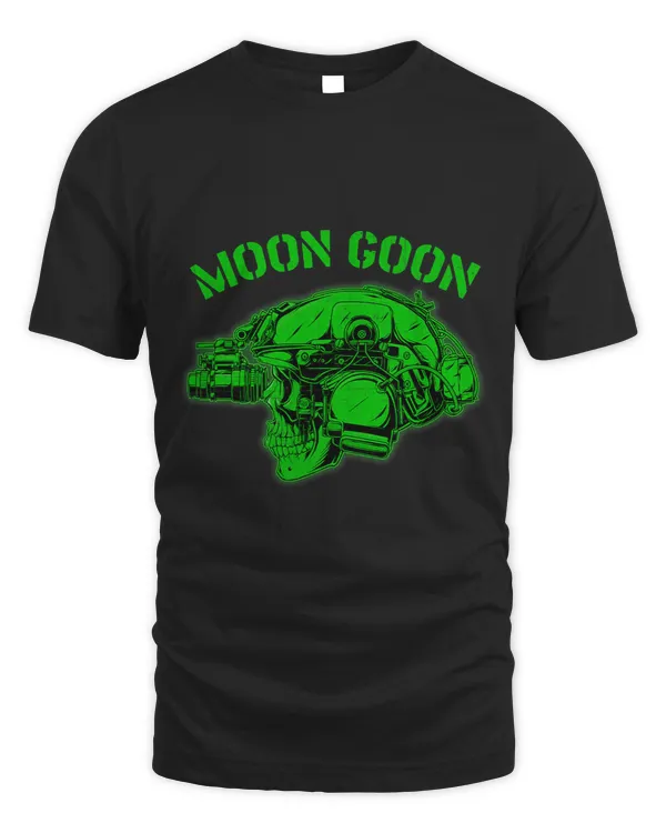 GOON MOON Skull Helmet NVGs Graphic Military Mens