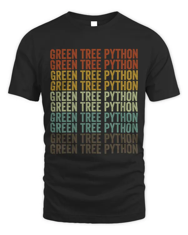 Green Tree Python Retro