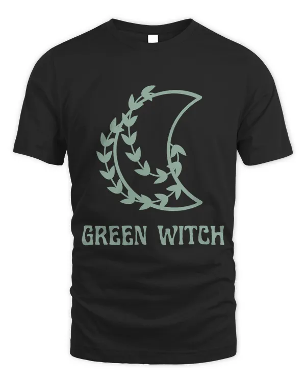 Green Witch Wicca Plants Witchcraft Moon Pagan Occult