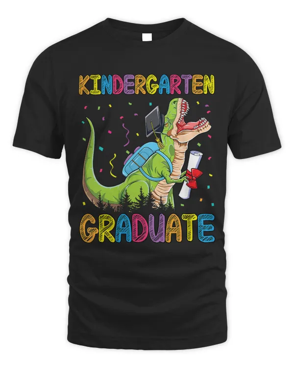 Dinosaur Dino Kids Kindergarten Graduate Dinosaur Trex Kindergarten Graduation