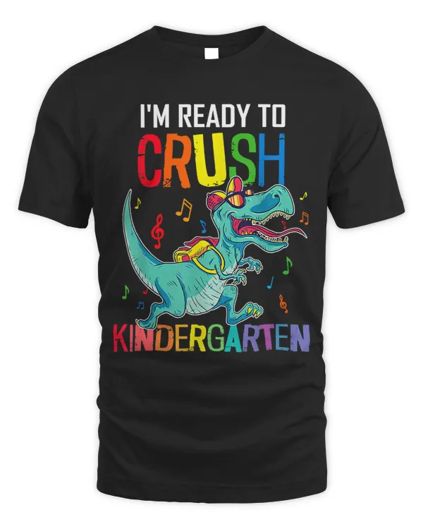Dinosaur Dino Kids Kindergarten Shirt Dinosaur Kinder Back to school Boys Gift