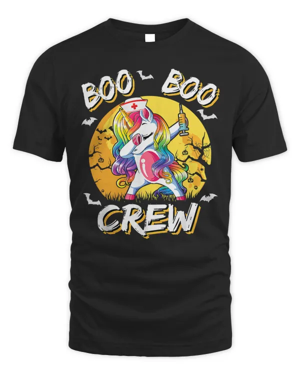 Unicorns Pony Boo Boo Crew Ghost Nurse Unicorn Halloween Custome Nursing 8