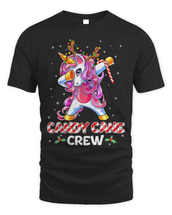 Unicorns Pony Candy Cane Crew Christmas Candy Lover Unicorn Squad Funny 6