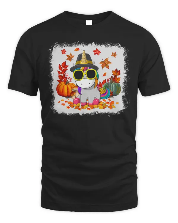 Unicorns Pony Cute Unicorn Pumpkin Thanksgiving Girl Boy Men Women 87