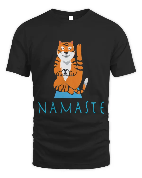 Tiger Gift Yoga Namaste Gift Tiger Birthday Cat Lover Love