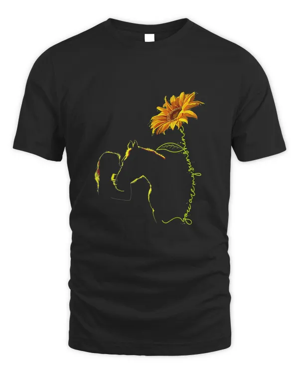Horse Girl Sunflower