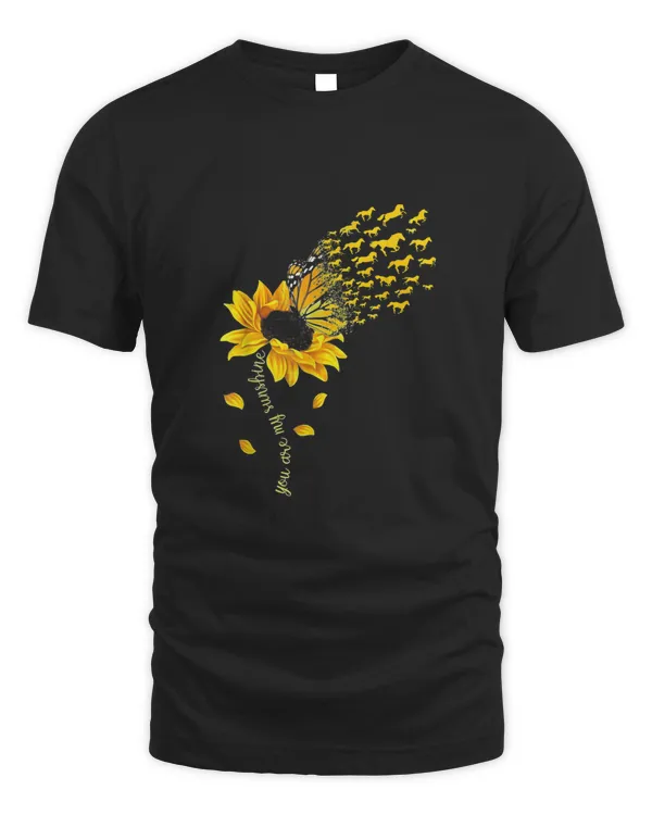 You are My Sunshine Horse Sunflower