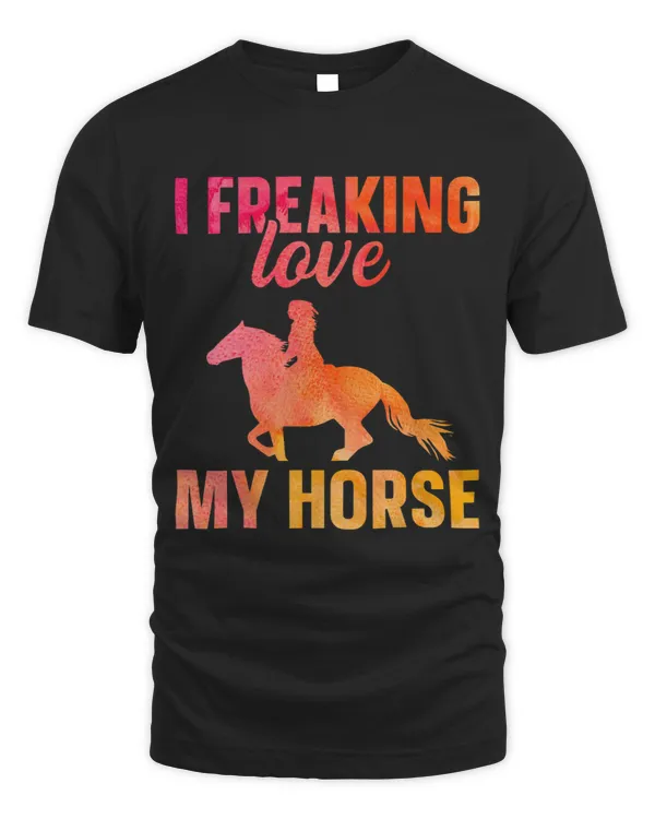 Horse Lover Womens Horse Riding Love Equestrian