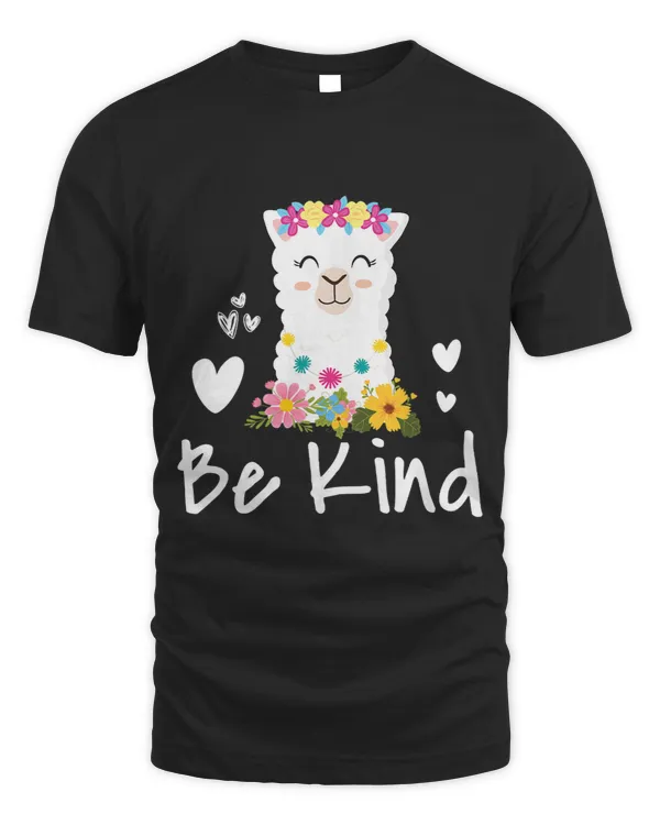 Llama Lover Unity Day Orange Kids Llama Heart Be Kind Anti Bullying