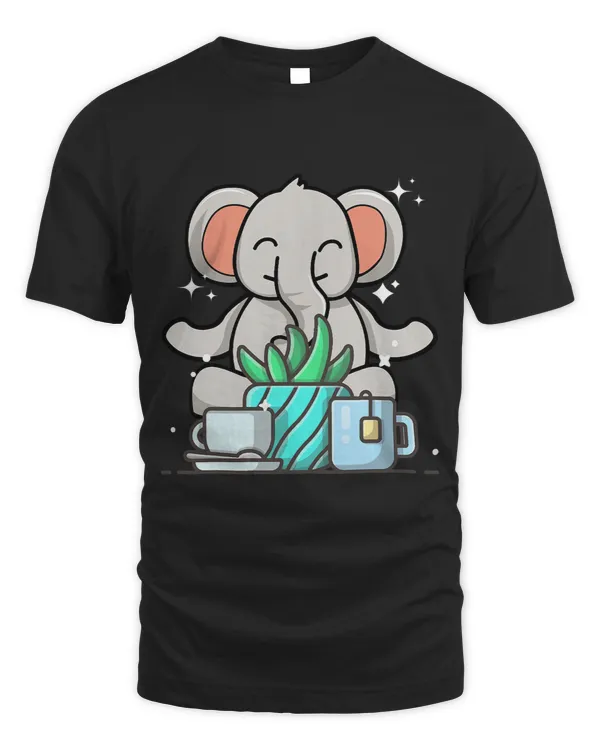 Elephants Lover Yoga Cute Namaste Elephant Do Yoga Gardening Lover Coffee Lover