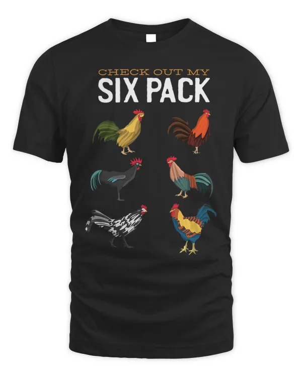 Chicken Lover Spirit Animal Rooster Lovers Farmers Chick Six Pack
