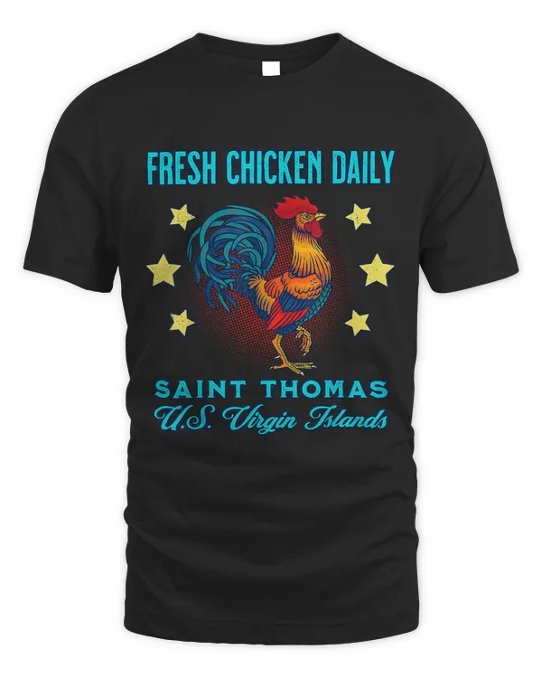 Chicken Lover St. Thomas Fresh Chicken Daily Rooster Souvenir