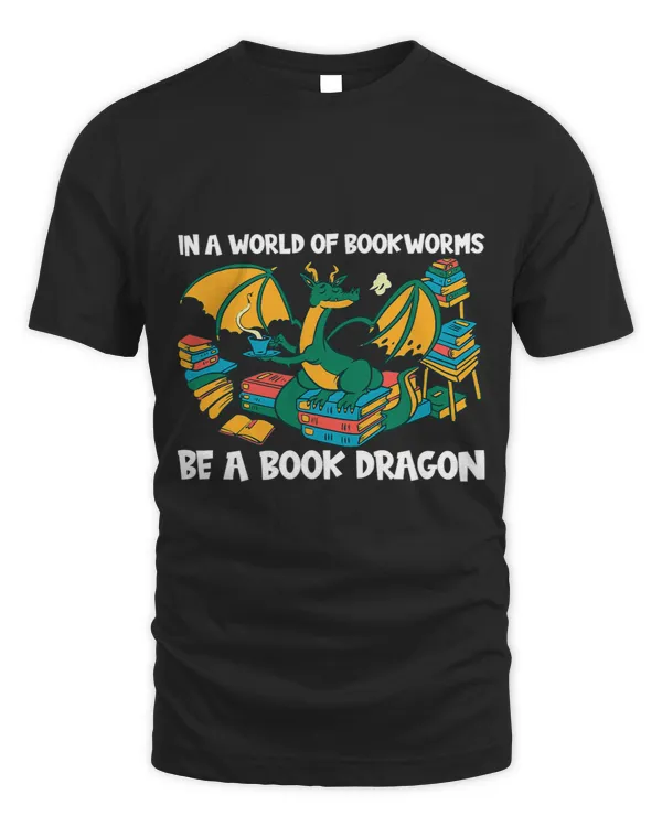 Dragon Animals In A World Of Bookworms Be A Book Dragon Reading