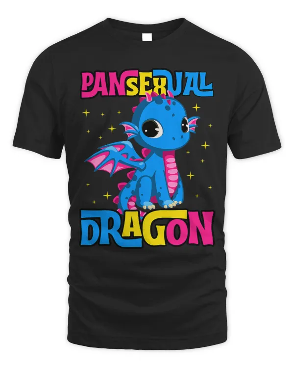 Dragon Animals LGBT Pansexual Dragon Pansexual Pride Flag