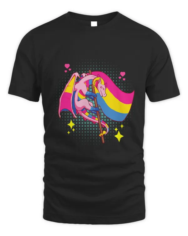 Dragon Animals LGBT Pansexual Pride Stuff Pan Dragon Video Game Geek