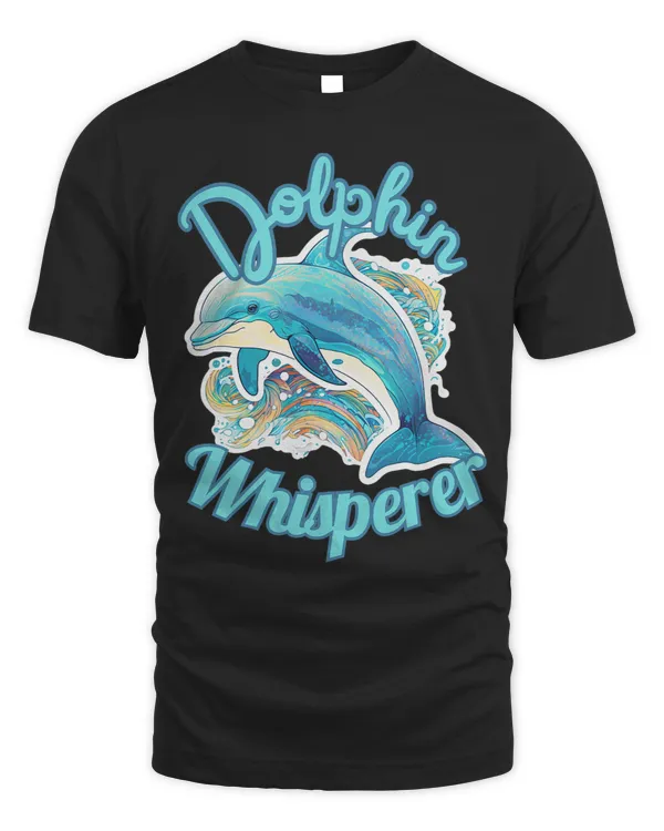 Dolphin Gift Whisperer Lover Marine Animal Sea Life Ocean Cute