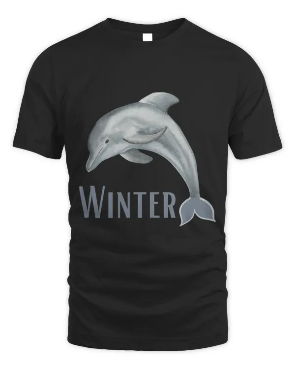 Dolphin Gift Winter The Dolphin Dolphin Lover