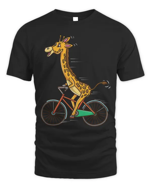 Giraffe Gift Riding Bicycle