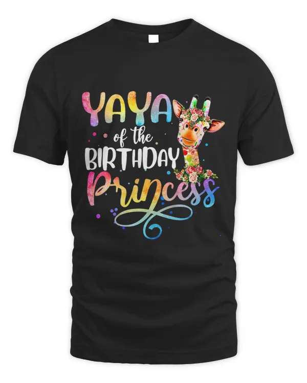 Giraffe Gift Yaya Of The Birthday Princess Giraffes Birthday Girls Mom4 7