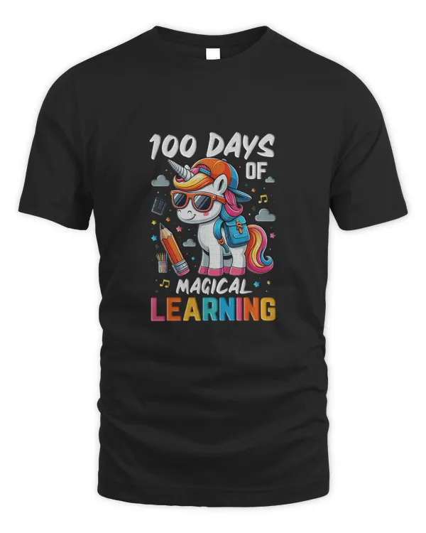 100 Days 100Th Day Of School Unicorn Girls Toddlers Teacher