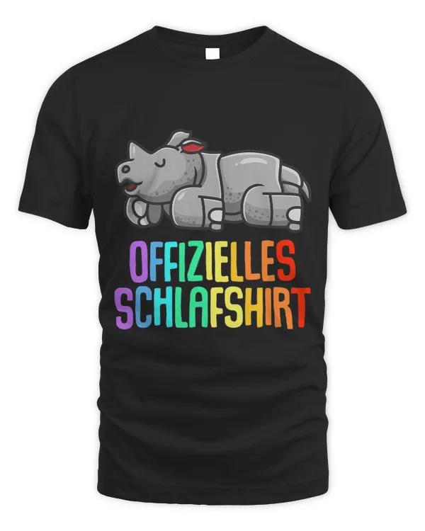 Rhino Gift Official Rhino Rhinozeros Fun Sleep Shirt Pyjamas