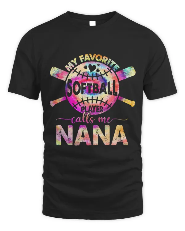 Softball Gift Womens Proud Nana of Player Tie Lover Mothers Day 105