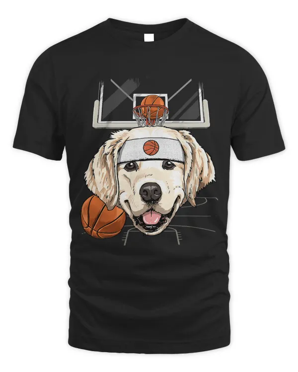 Basketball Gift Goldie Basketball Dog Lovers Basketball Player 377 Golden Retriever Dog