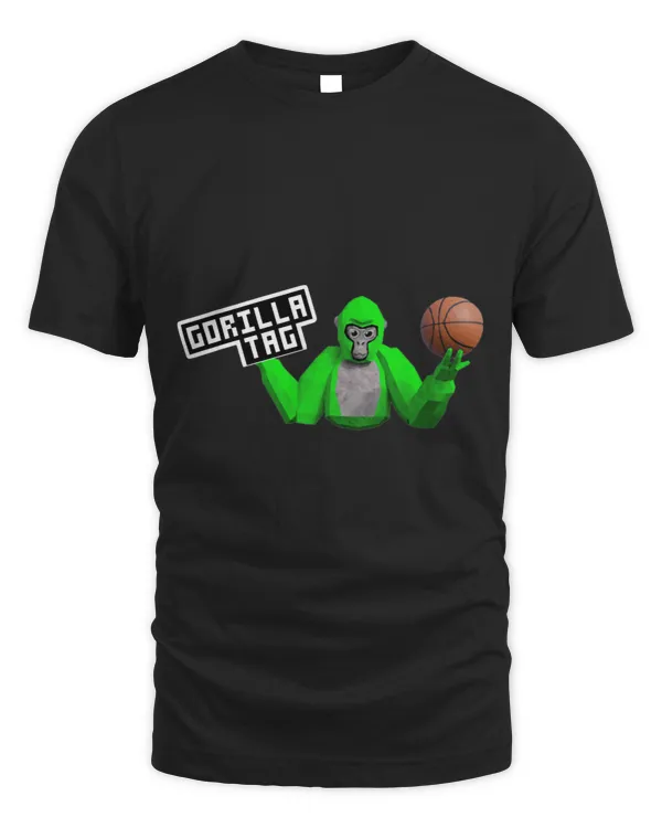 Basketball Gift Gorilla Tag Shirt VR Gamer Shirt for KidsTeen