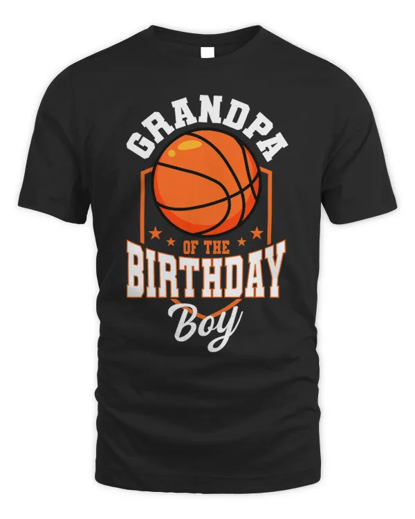 Basketball Gift Grandpa Of The Birthday Boy Basketball Theme Bday Party