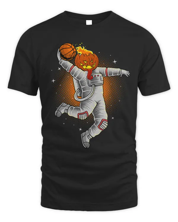 Basketball Gift Halloween Basketball Player Astronaut Pumpkin Jack O Lantern
