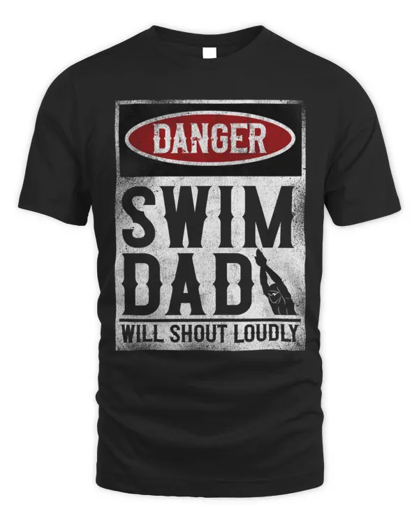Danger Swim dad will shout loudly