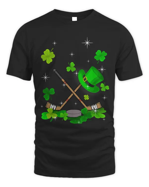 Amazing Hockey Irish Hat St Patricks Day Kids Adults