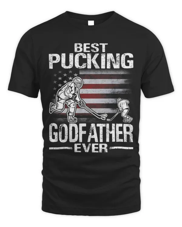 Best Pucking Godfather Ever Hockey Fathers Day Gift