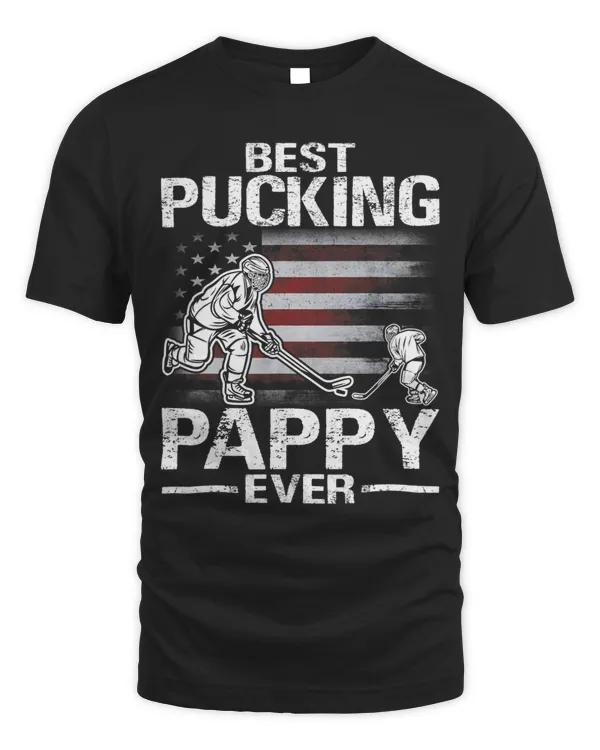 Best Pucking Pappy Ever Hockey Fathers Day Gift