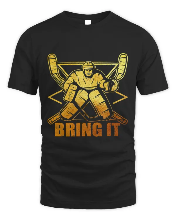 Bring Its Ice Hockey Player Goalie Apparel Goalkeeper Sport