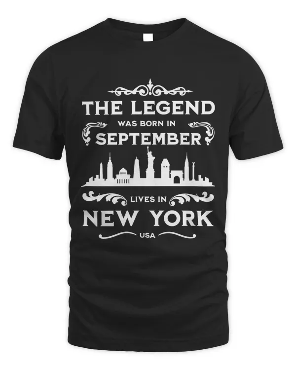 THE LEGEND WHO WAS BORN IN SEPTEMBER LIVES IN NEW YORK