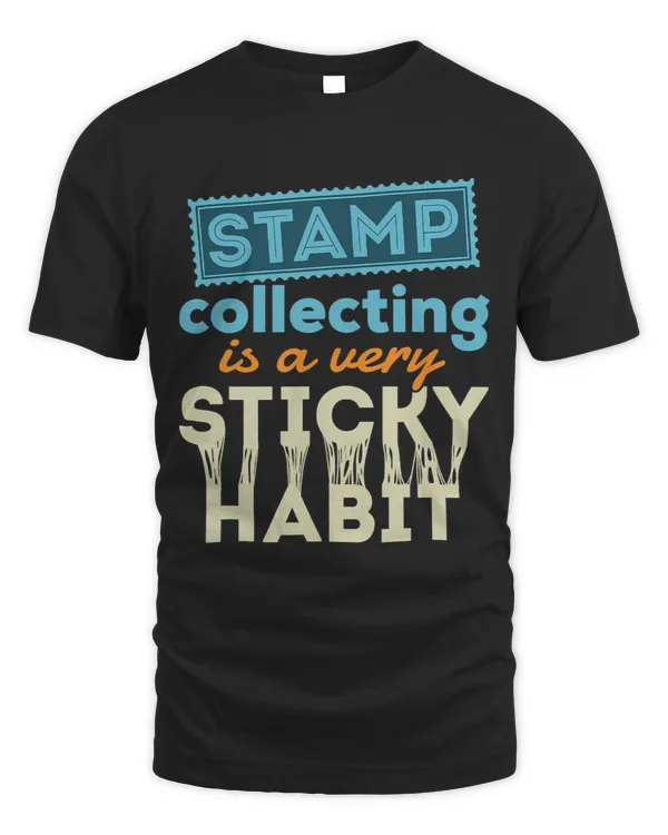 Stamp Collecting Collector Funny Philatelist Sticky Habit
