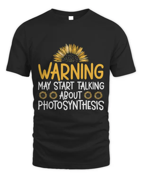 Sunflower Warning May Start Talking About Photosynthesis
