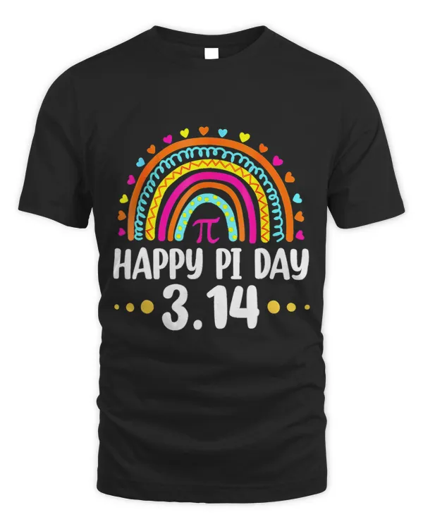 Teacher Job Rainbow Happy Pi Day 3 14 Pi Symbol Math Lovers Teacher