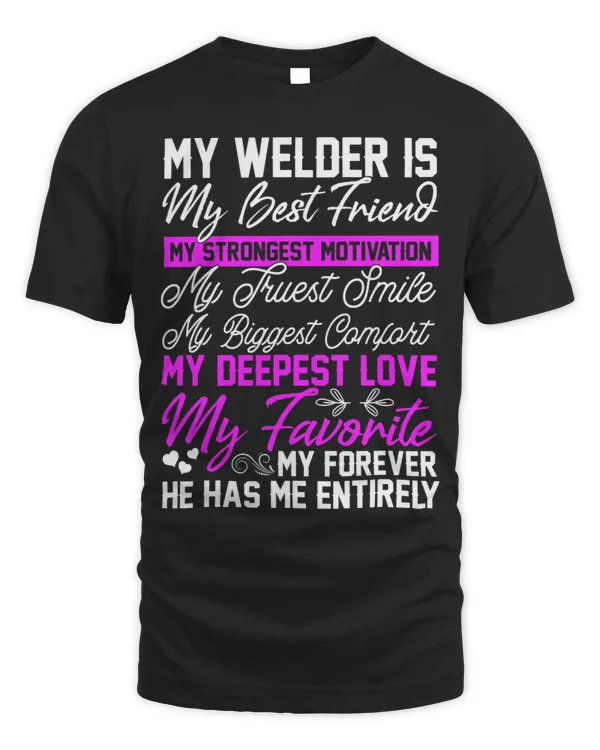 Welders Funny Welding Design for a Welder Wife Girlfriend