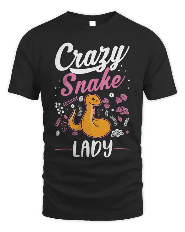 Snake Lover Crazy Snake lady King Cobra Girl Rattlesnake Snake
