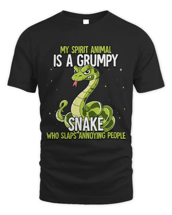 Snake Lover My Spirit Animal Is A Grumpy Snake