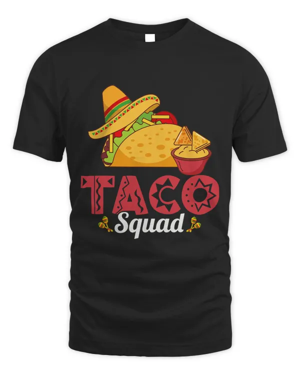 Taco Squad Mexican Food Lover Funny Tacos
