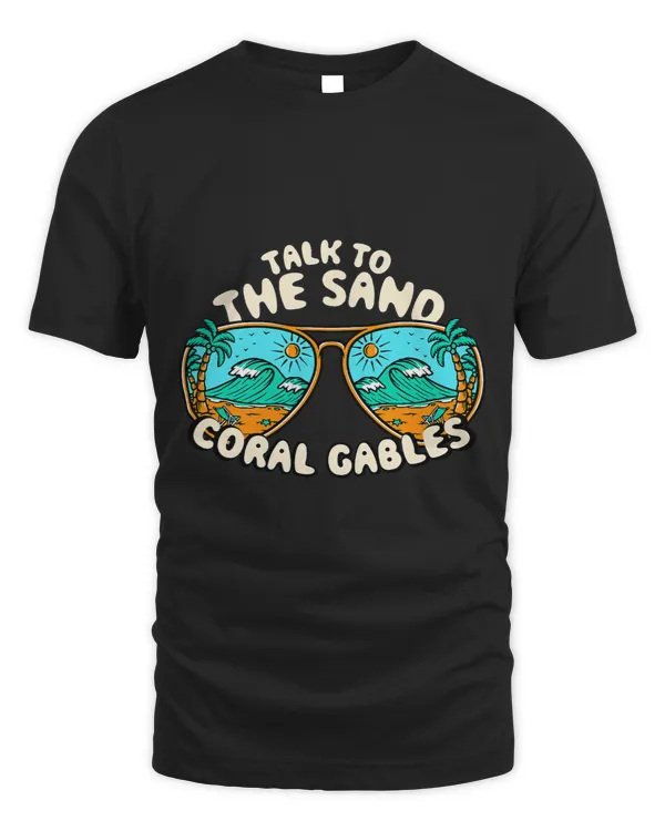 Talk to the Sand Coral Gables Summer Florida Tropical Beach
