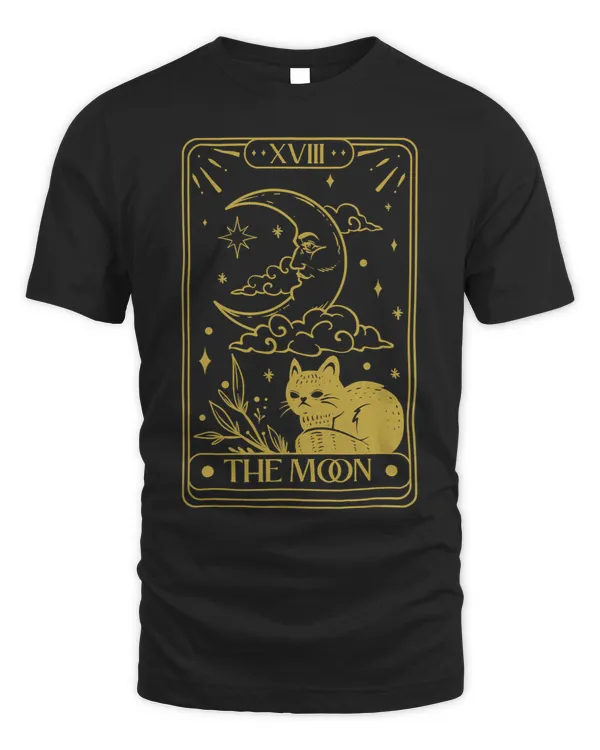 Tarot Card Shirt Tarot Card the Moon Celestial 1