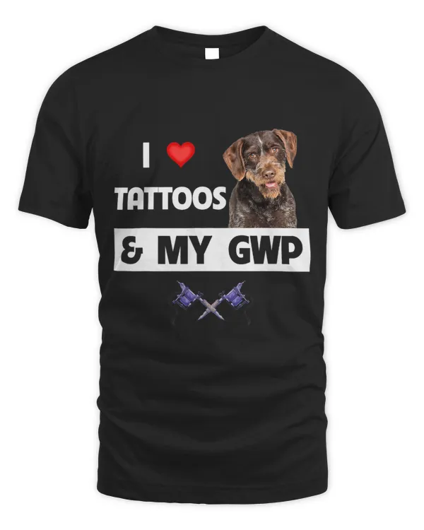 Tattoo Ink I Love Tattoos and My GWP German Wirehaired Pointer Dog