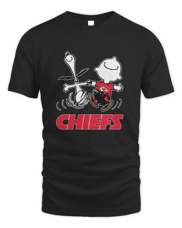 Snoopy And Charlie Brown Happy Kansas City Chiefs