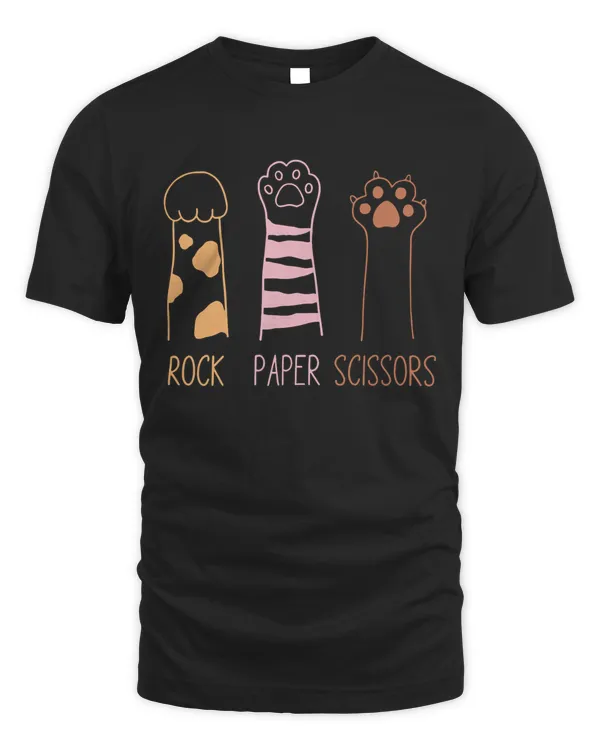 Rock Paper Scissors Shirt Cat Lover Shirt