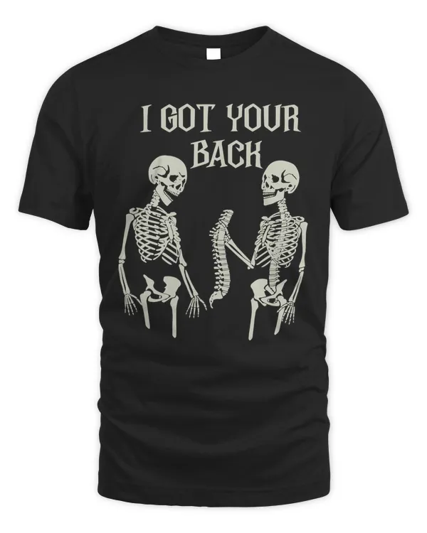 I Got Your Back Skeleton T-Shirt, Funny Skull Shirt, Vintage Skellie Y2k Tee, Vintage Graphic Shirt, Halloween Quote Gift, Skeleton Lovers